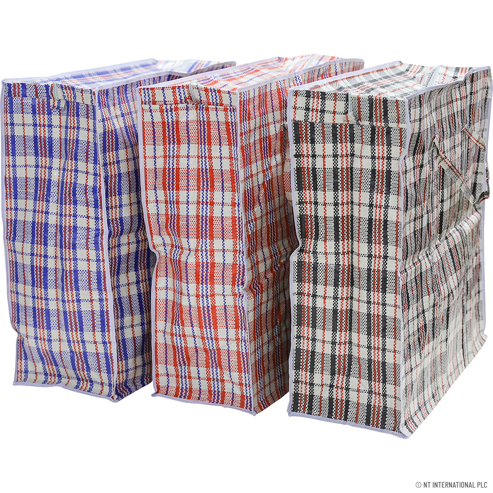 Grand sac de courses en PVC 65x60x24cm