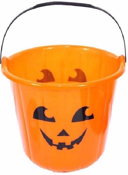 18X16CM PUMPKIN BUCKET