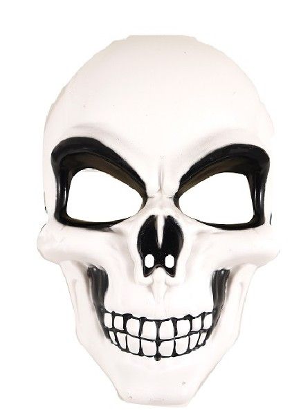 MASQUE DE SQUELETTE BLANC ADULTE