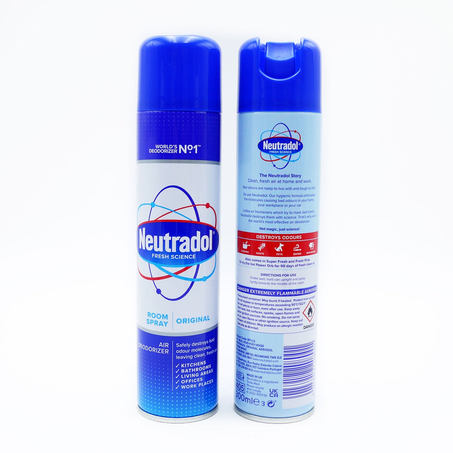 NEUTRADOL SPRAY D'AMBIANCE ORIGINAL 300ML