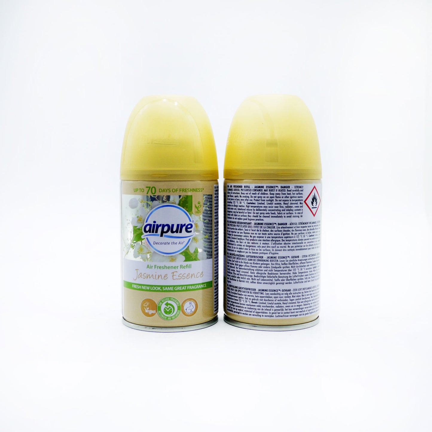 AIRPURE RECHARGE AUTOMATIQUE DÉSODORISANT JASMIN 250ML
