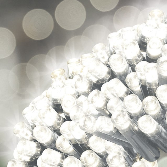 Guirlande lumineuse solaire 100 LED – Blanc vif