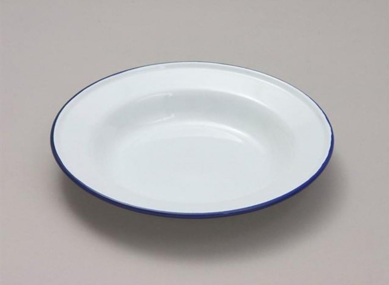 ENAMEL 24CM SOUP PLATE