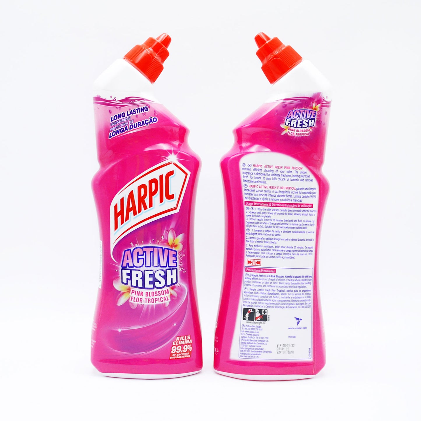 HARPIC GEL ACTIF FLEURS ROSES 750 ML