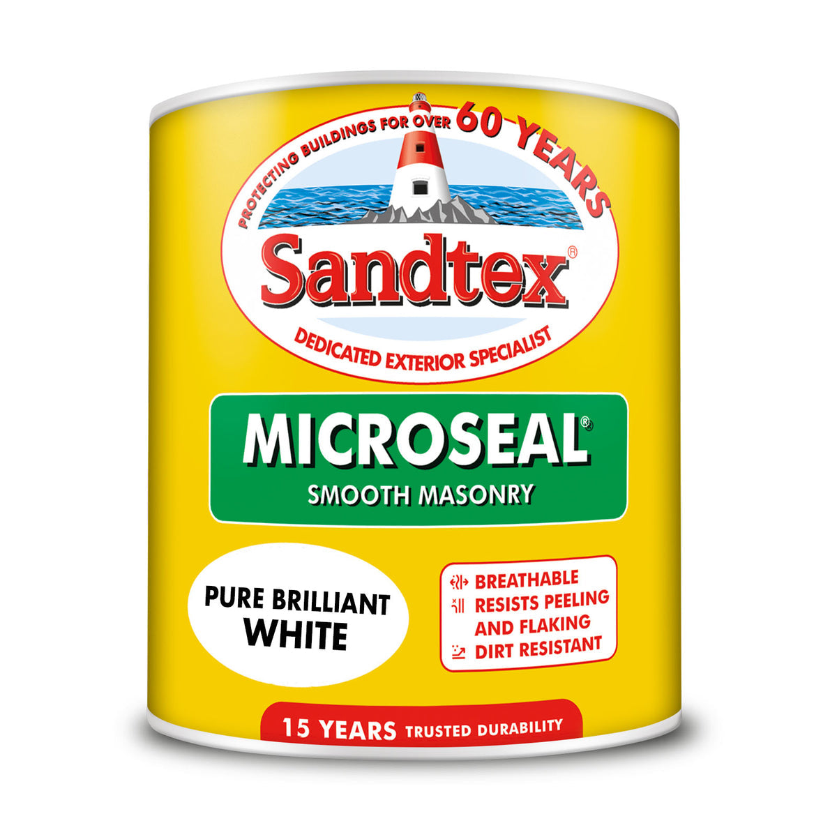 Sandtex Ultra Smooth Masonry Pure Brilliant White 1L