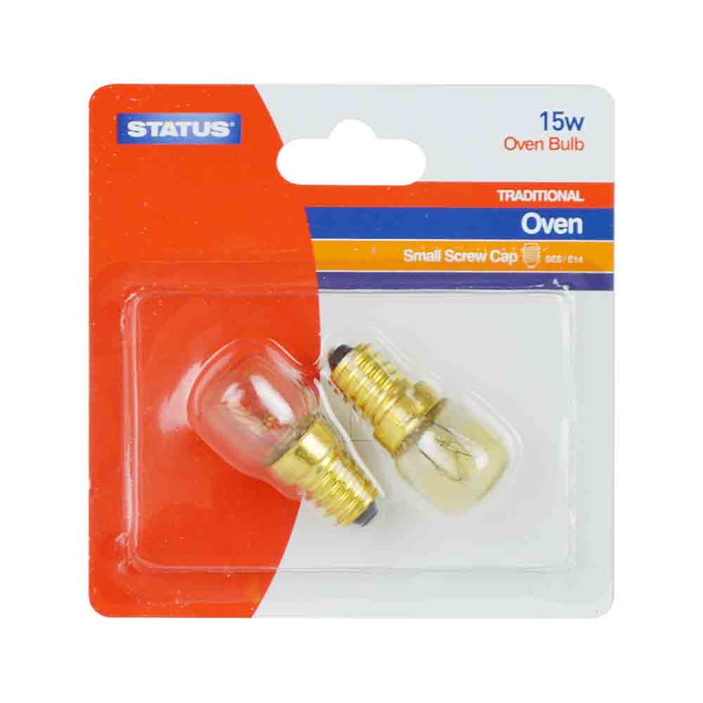 Four 15W SES transparent 300°