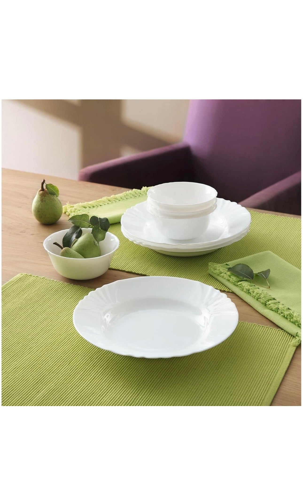 LUMINARC CADIX SOUP PLATE 22.5cm