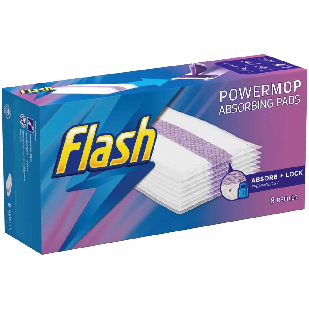 Flash Power Mop Replacement Pads – Box of 8