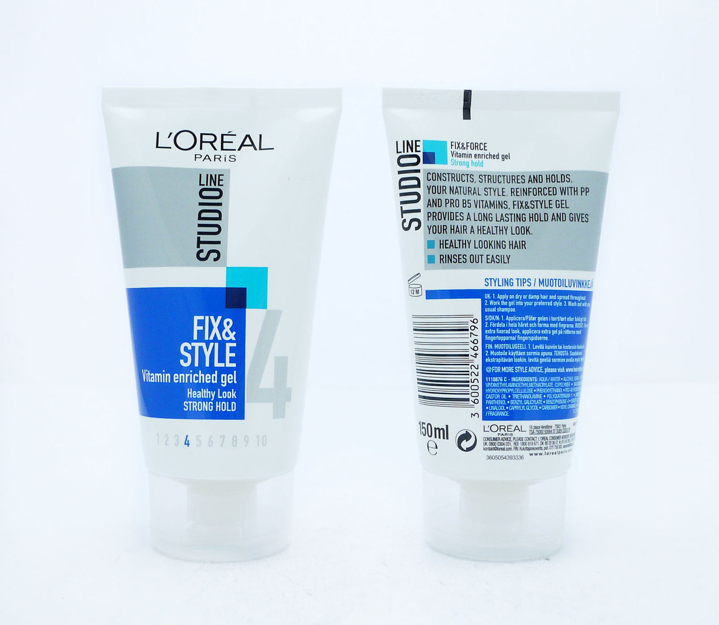 STUDIOLINE FIX&STYLE GEL FORT 150ml