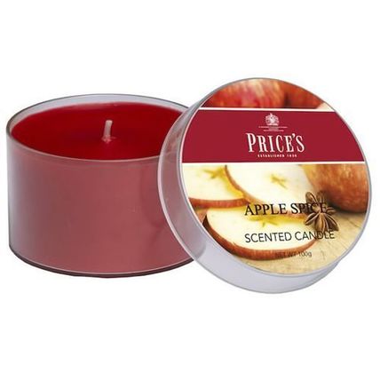 Prix Bougie en étain parfumée pomme et épices 100g
