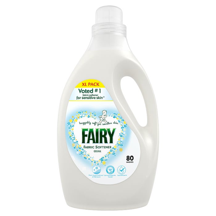 Fairy Fabric Conditioner, 80 Washes 2.64ltr