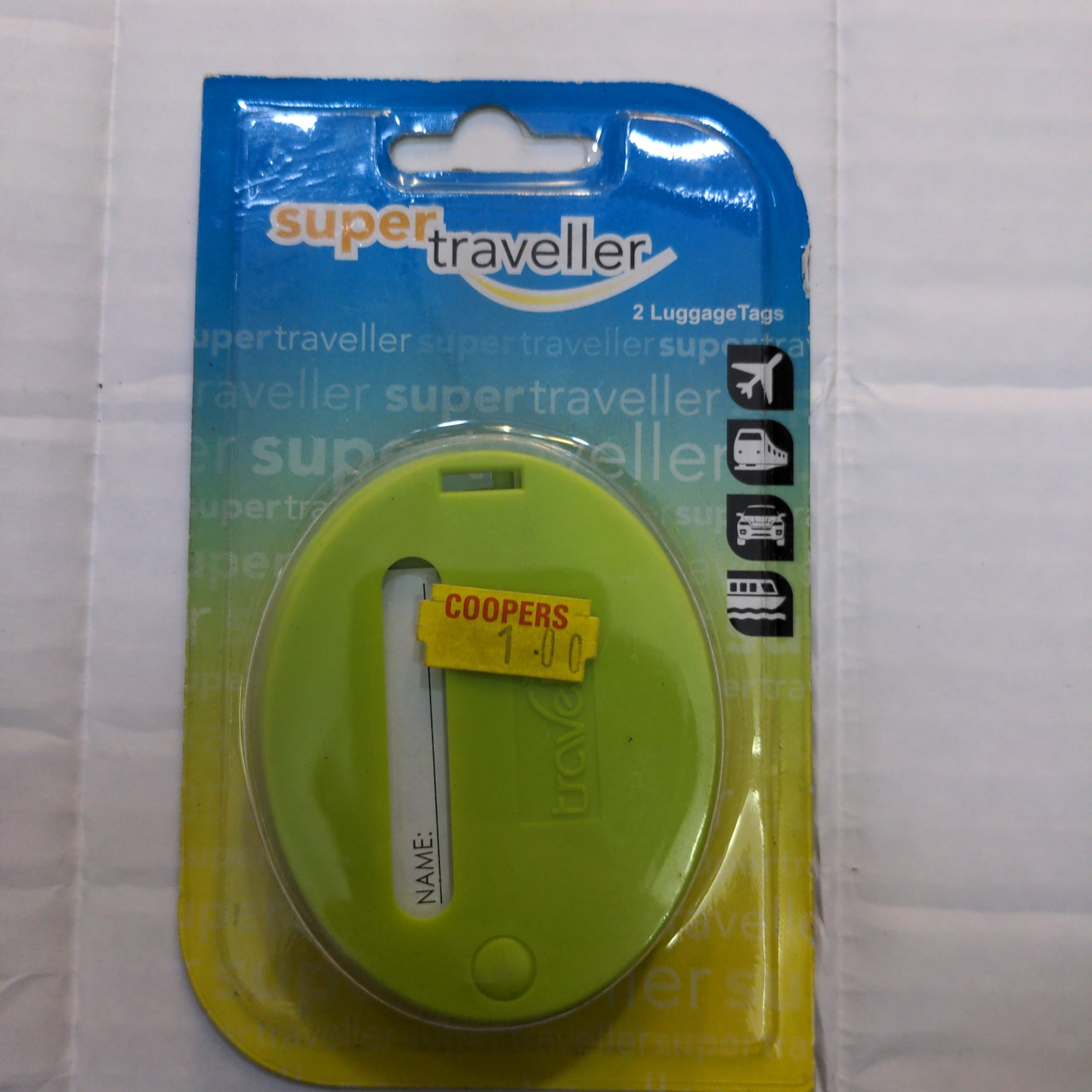 Super Traveller 2 Luggage Tags