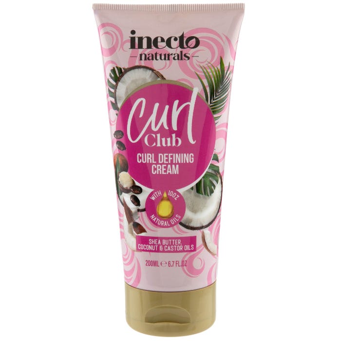 Inecto Naturals Curl Club Curl Defining Cream, 200ml