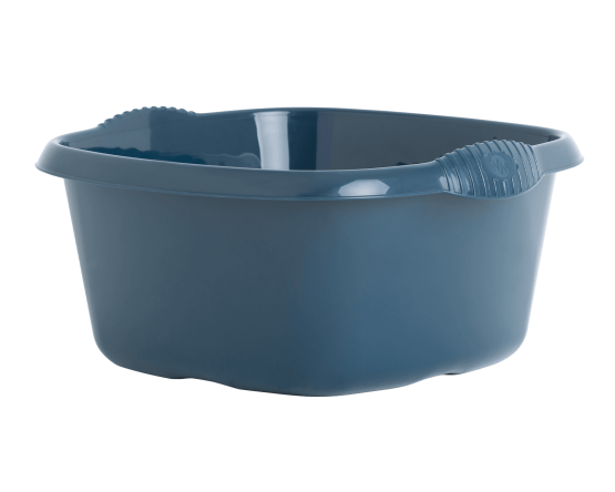 Saladier carré Casa 32 cm bleu marine