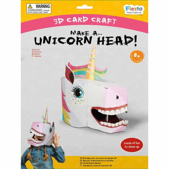 Unicorn 3D Card Craft