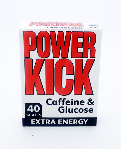 POWERKICK CAFFEINE TABLETS 40'S