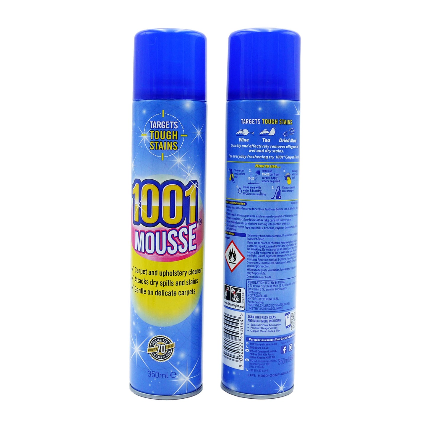 MOUSSE POUR TAPIS 1001 350ML