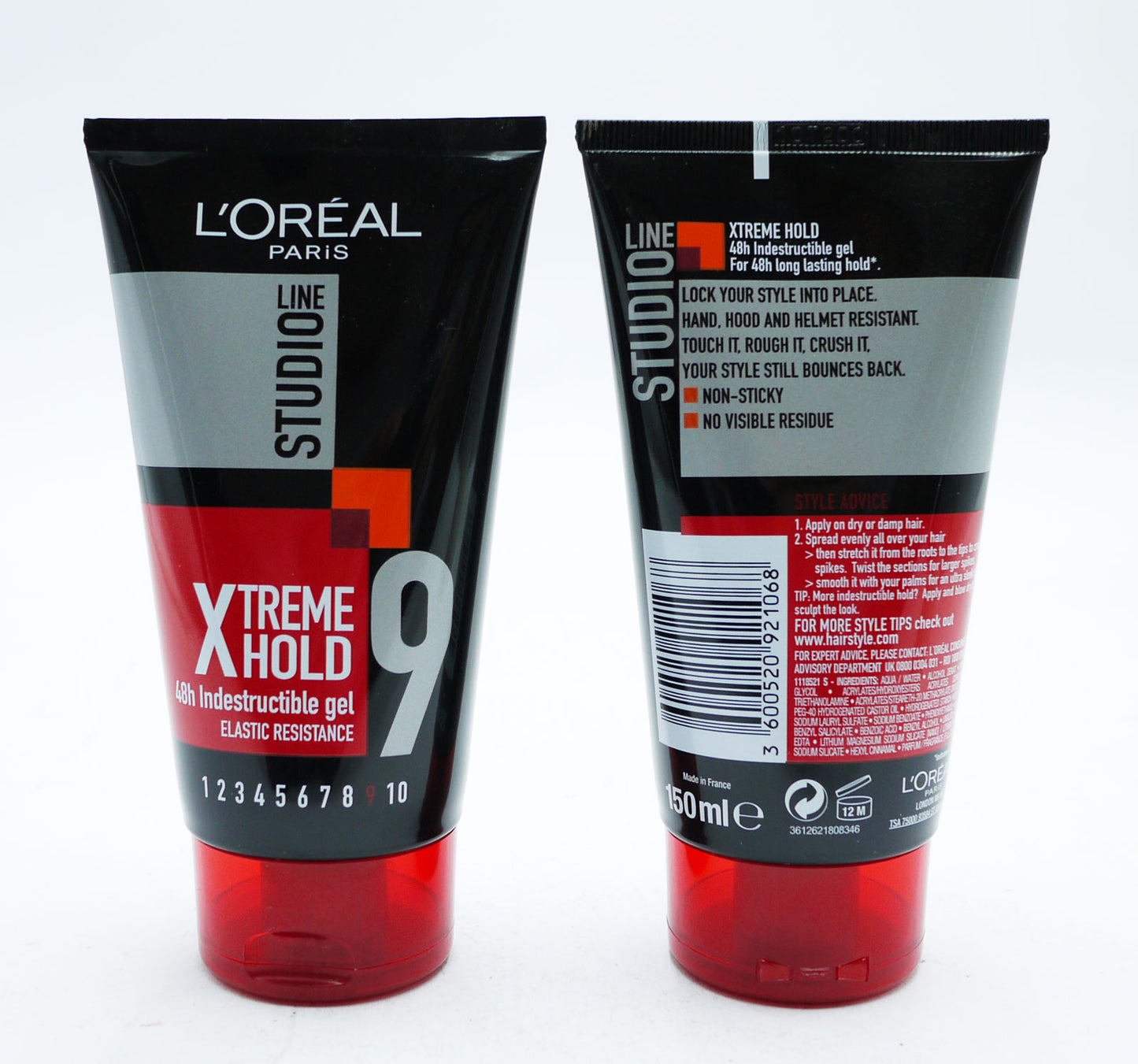 STUDIOLINE GEL INDESTRUCTIBLE FIXATION XTREME 48H 150ml
