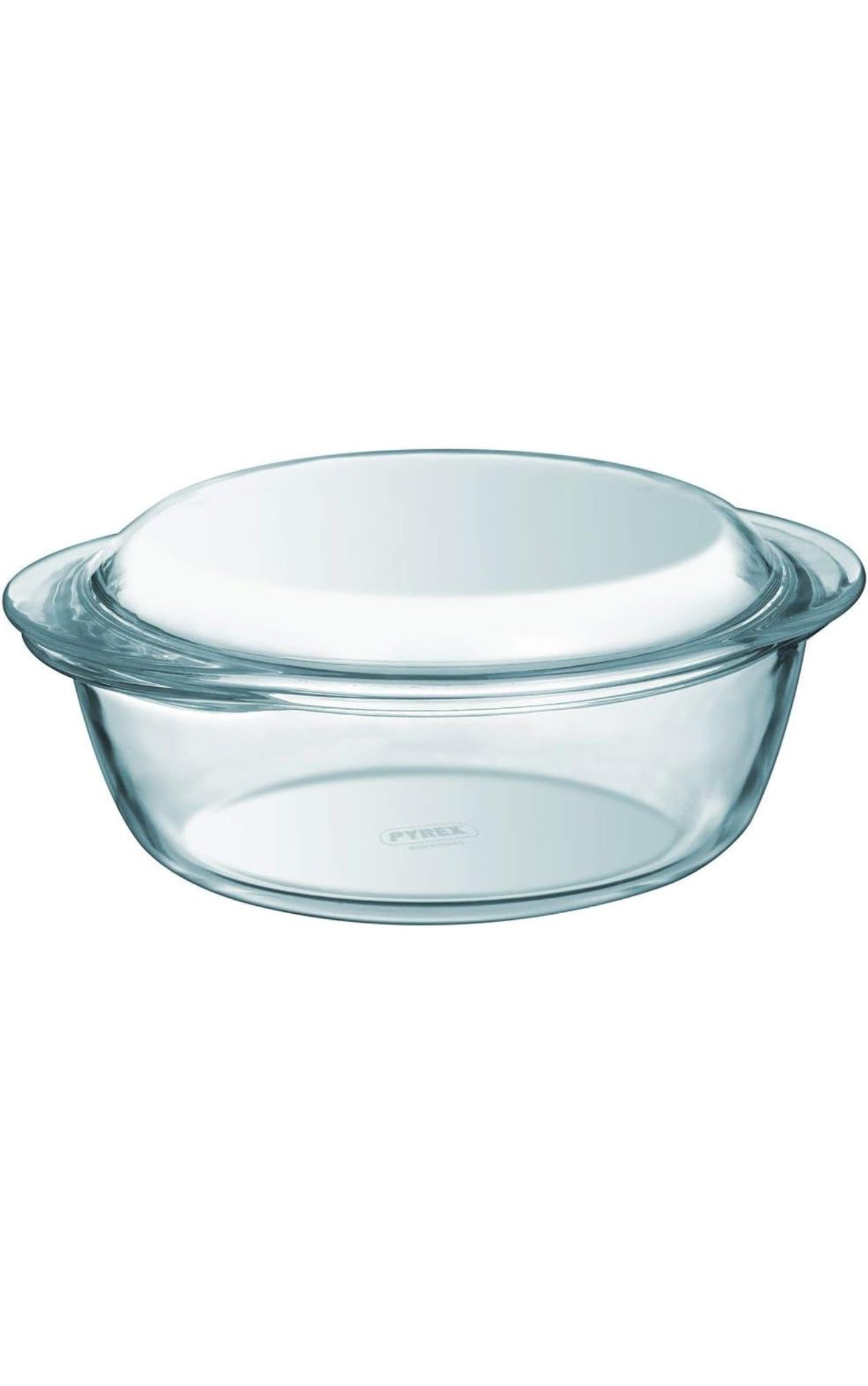 Plat à four en verre PYREX avec couvercle 1,3L