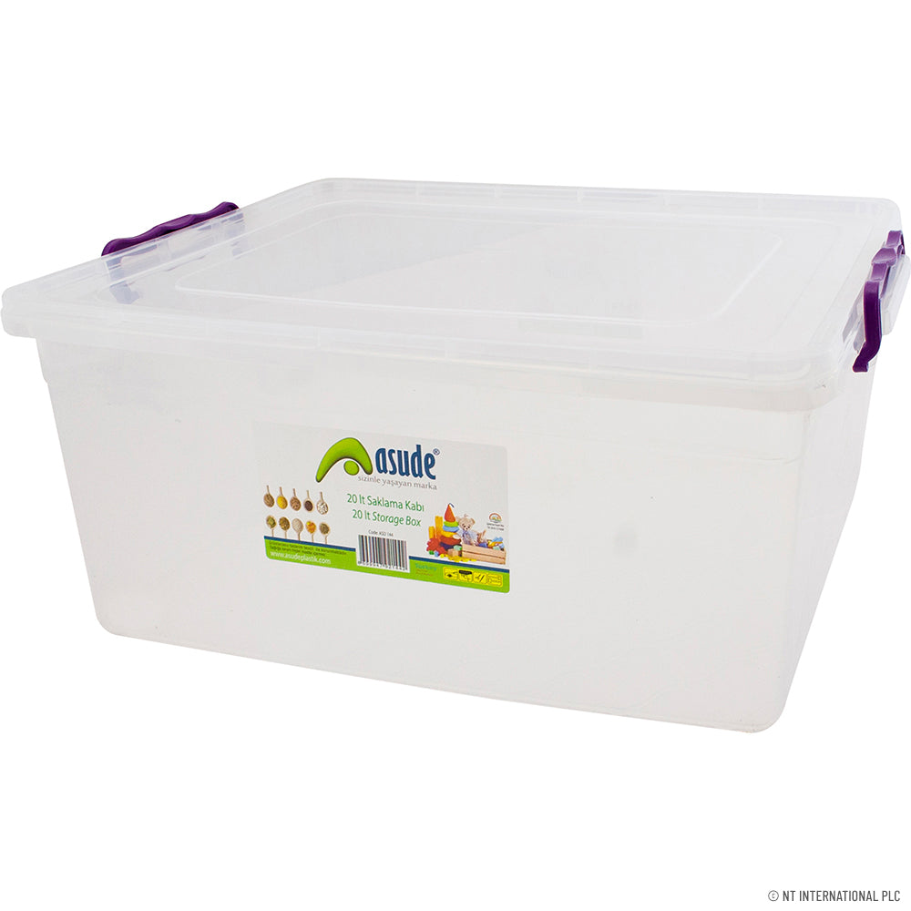 et Organisé grâce à notre boîte de rangement de 20 litres | Des solutions élégantes et spacieuses.