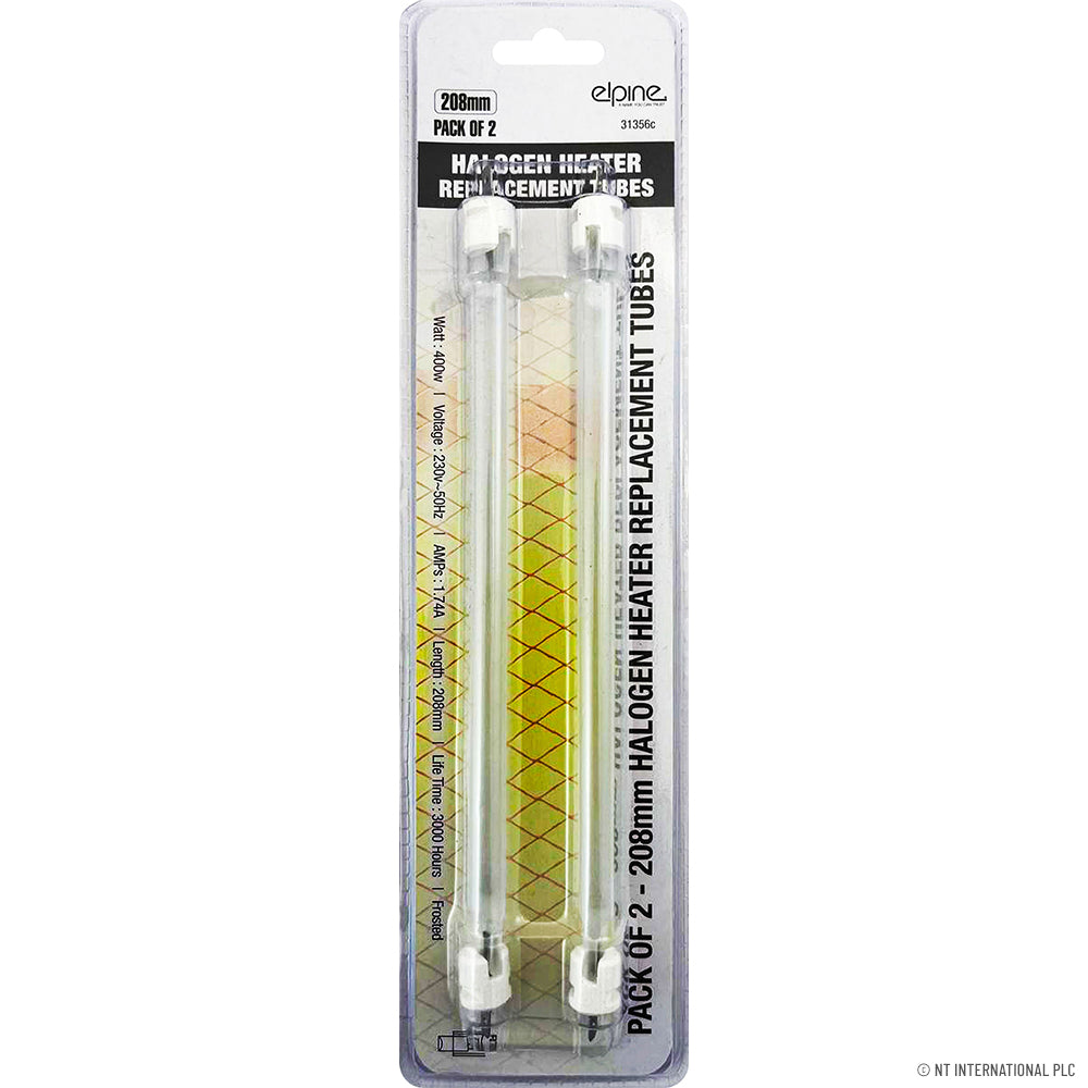 Chauffe-pièce avec 2 tubes chauffants halogènes 203 mm (31127C) – Solutions de chauffage efficaces pour des espaces douillets.