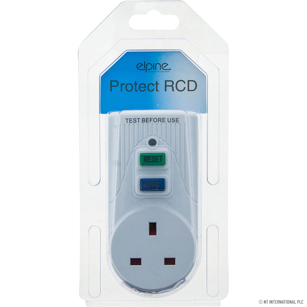 Adaptateur de prise 13 A de protection RCD pour une sécurité électrique accrue