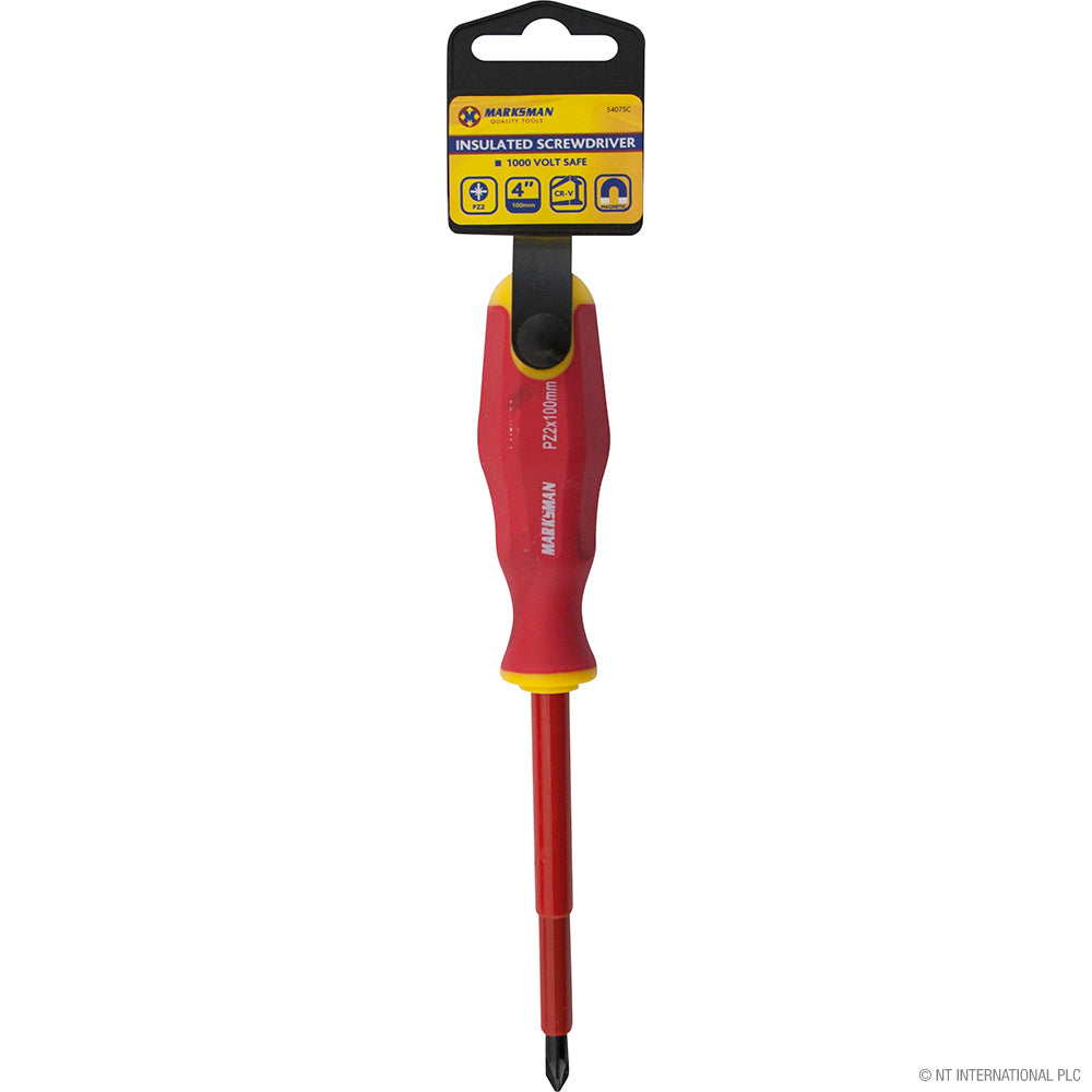 4" (10cm) Insulated POZI Screwdriver