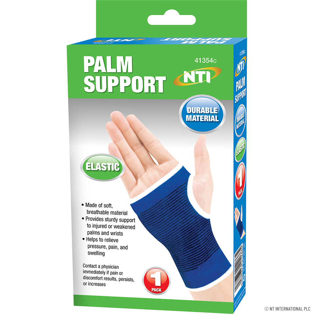 Support de paume élastique confortable - Bleu | Améliorez votre expérience ergonomique.