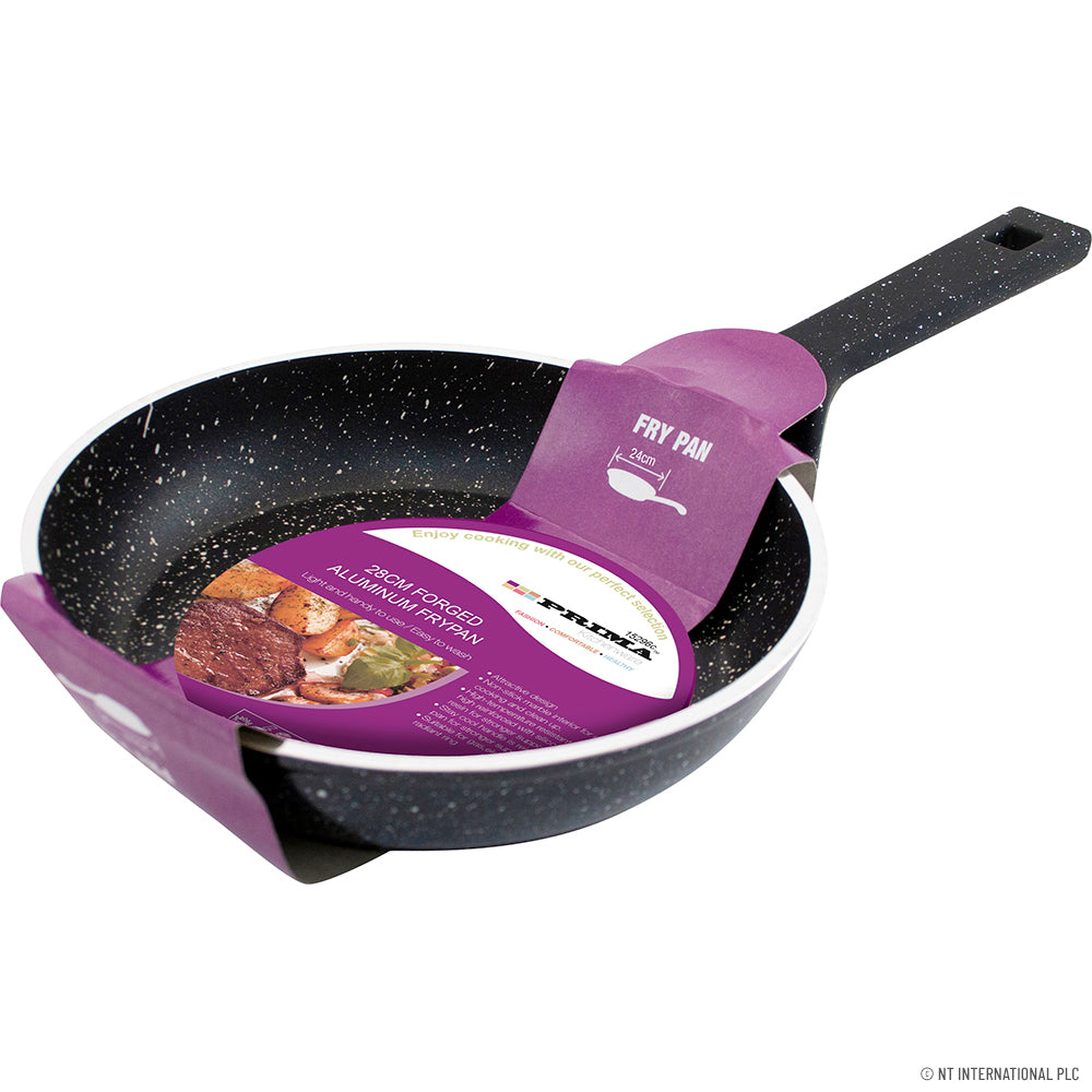Poêle à frire forgée 24 cm - Finition noire | Fond induction | Poêle antiadhésive de haute qualité pour une cuisine sans effort
