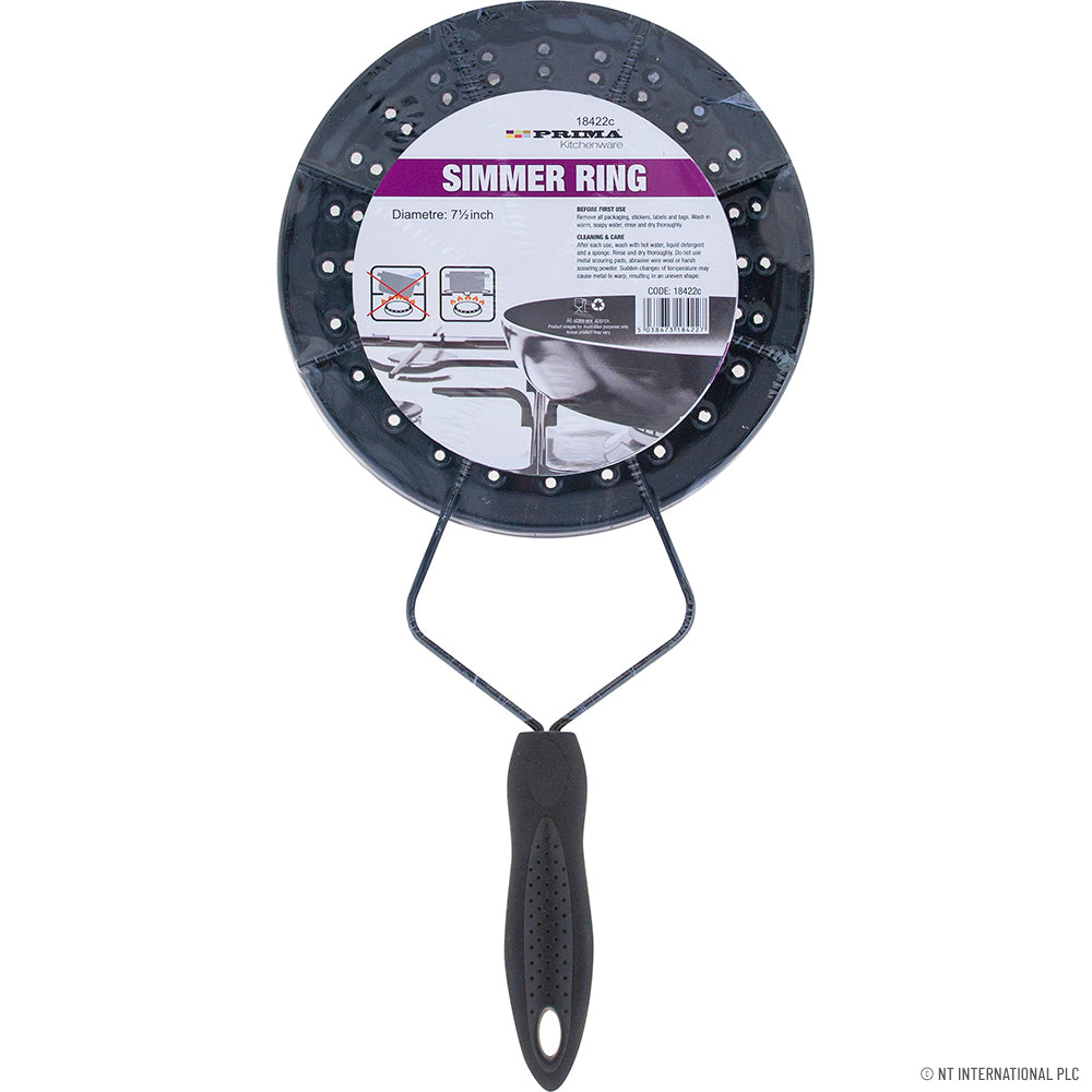 Anneau diffuseur de chaleur émaillé de 19 cm – Parfait pour un contrôle précis de la chaleur !
