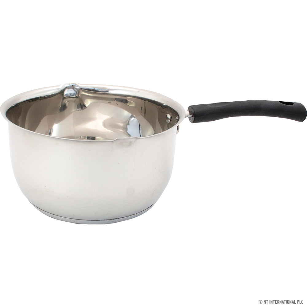 Poêle à lait premium en acier inoxydable de 18 cm – l'élégance pour une cuisine sans effort