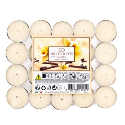 Bougies chauffe-plat Petali Vanille Maxi x4 - Bougies parfumées luxueuses pour une ambiance chaleureuse