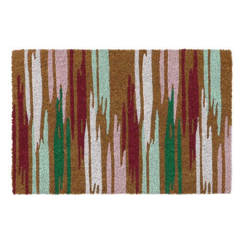 Paillasson en latex et fibre de coco de qualité supérieure 40x60cm | Durable et élégant.