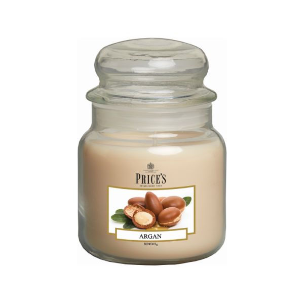 Luxueuse bougie en jarre moyenne Argan Nourrissez votre peau avec une huile d'argan de qualité supérieure