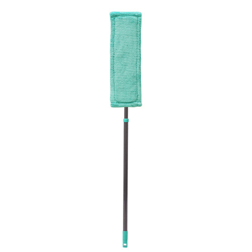 La serpillère extensible en microfibre turquoise – Solution de nettoyage sans effort.