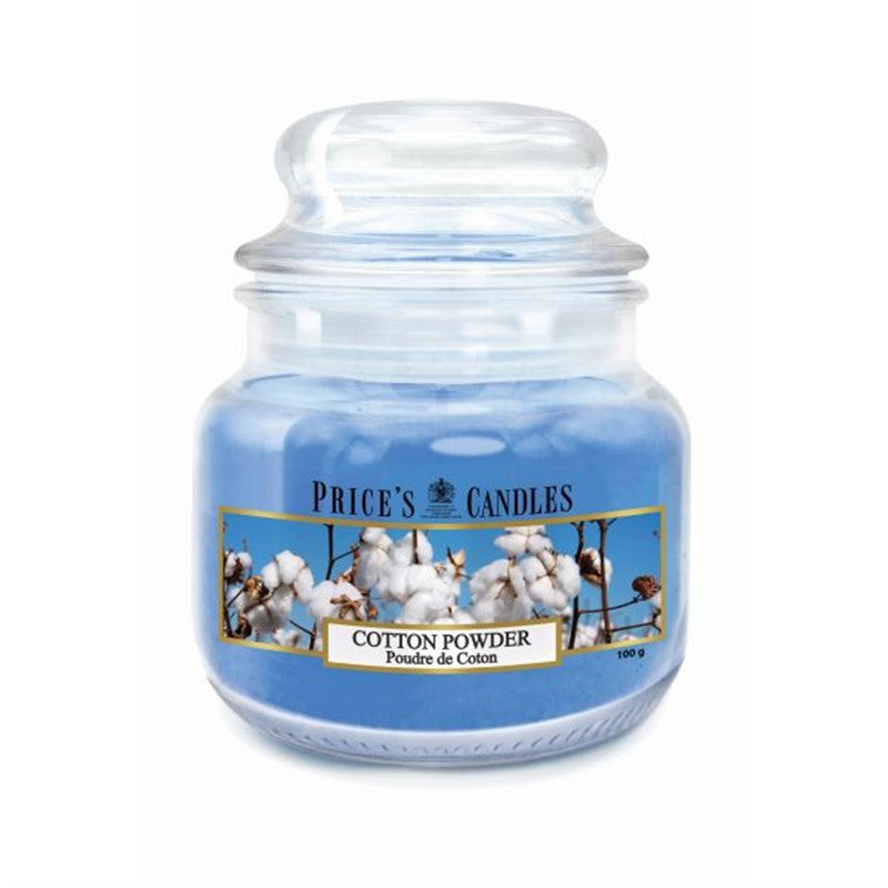 Poudre de coton biologique en petits pots