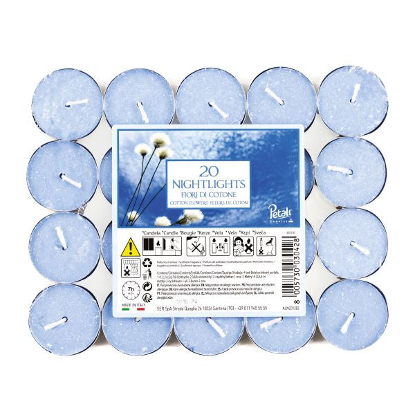 Votre espace avec les veilleuses fleurs de coton Petali
