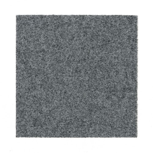 High-Quality Carpet Tile Velour in Grey - Pack of 20 | Transform Your Space Today.