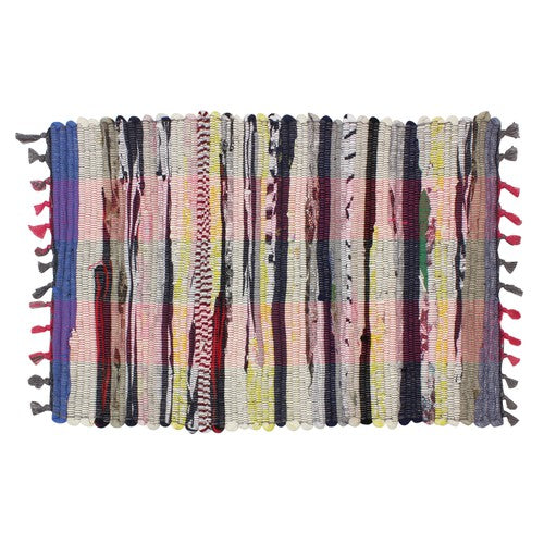 Tapis multicolore éclatant Jvl 40x60cm pour une décoration intérieure élégante.