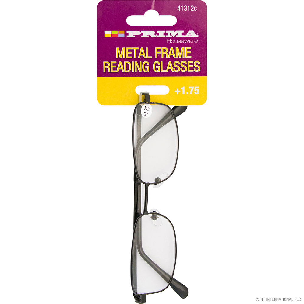 Lunettes de lecture Prima à monture métallique +1,75