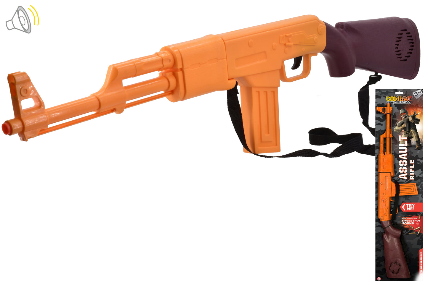 le « fusil d'assaut sur carte de cravate » unique pour des accessoires de déclaration élégants