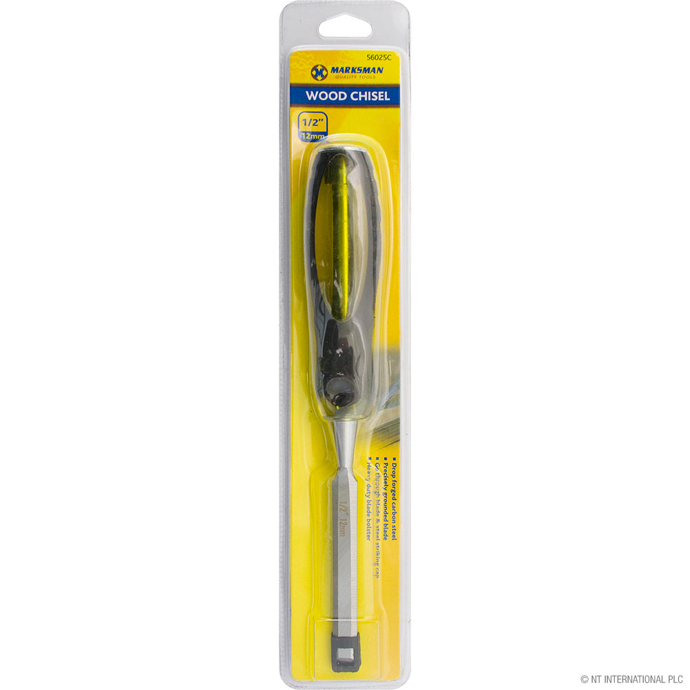 Ciseau à bois traversant 12 mm (1/2 po) pour un travail du bois exceptionnel