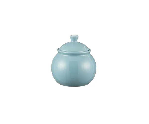 Sucrier turquoise de cuisine classique - Récipient en céramique de style vintage
