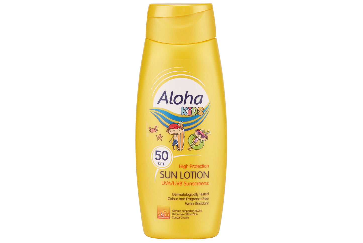 Aloha Crème Solaire Enfant SPF50 250ml - Protégez Vos Tout-Petits avec une Crème Solaire SûreCrème Solaire
