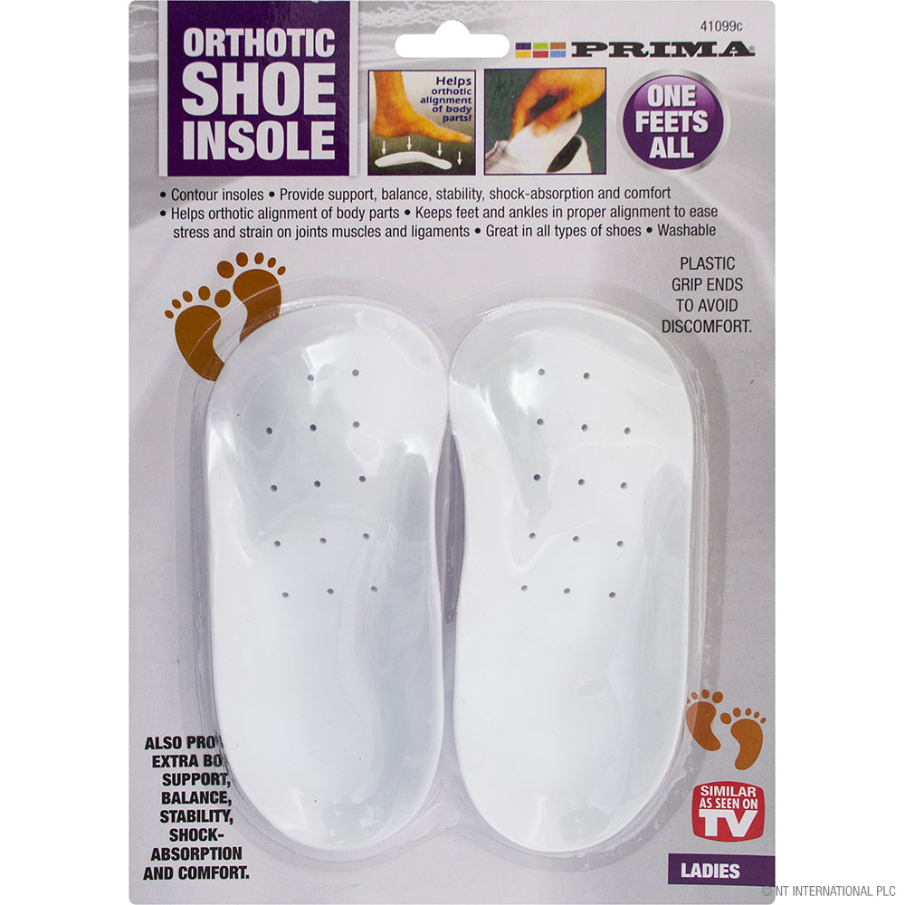 Lot de 2 paires de semelles orthopédiques pour femme | Maintien et confort