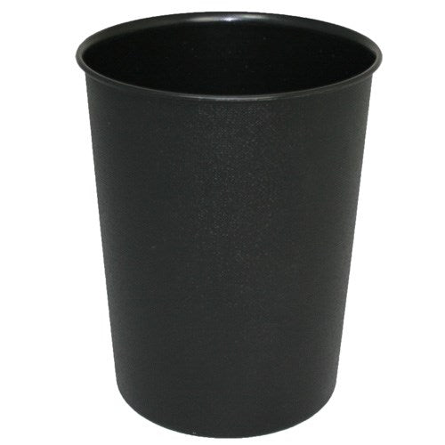 Ambiance moderne : Corbeilles à papier Vibrance 9L, noir élégant.