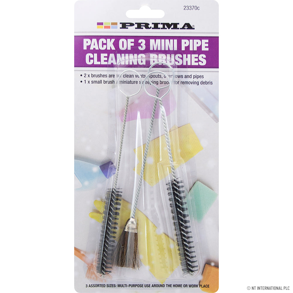 Efficient 3pk Mini Pipe Cleaning Brushes for Precision Maintenance.