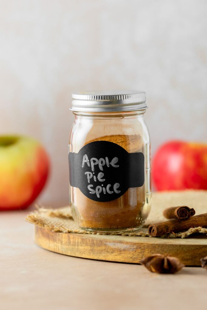Pomme Épicée, Délicieusement Parfumée, Petit Pot