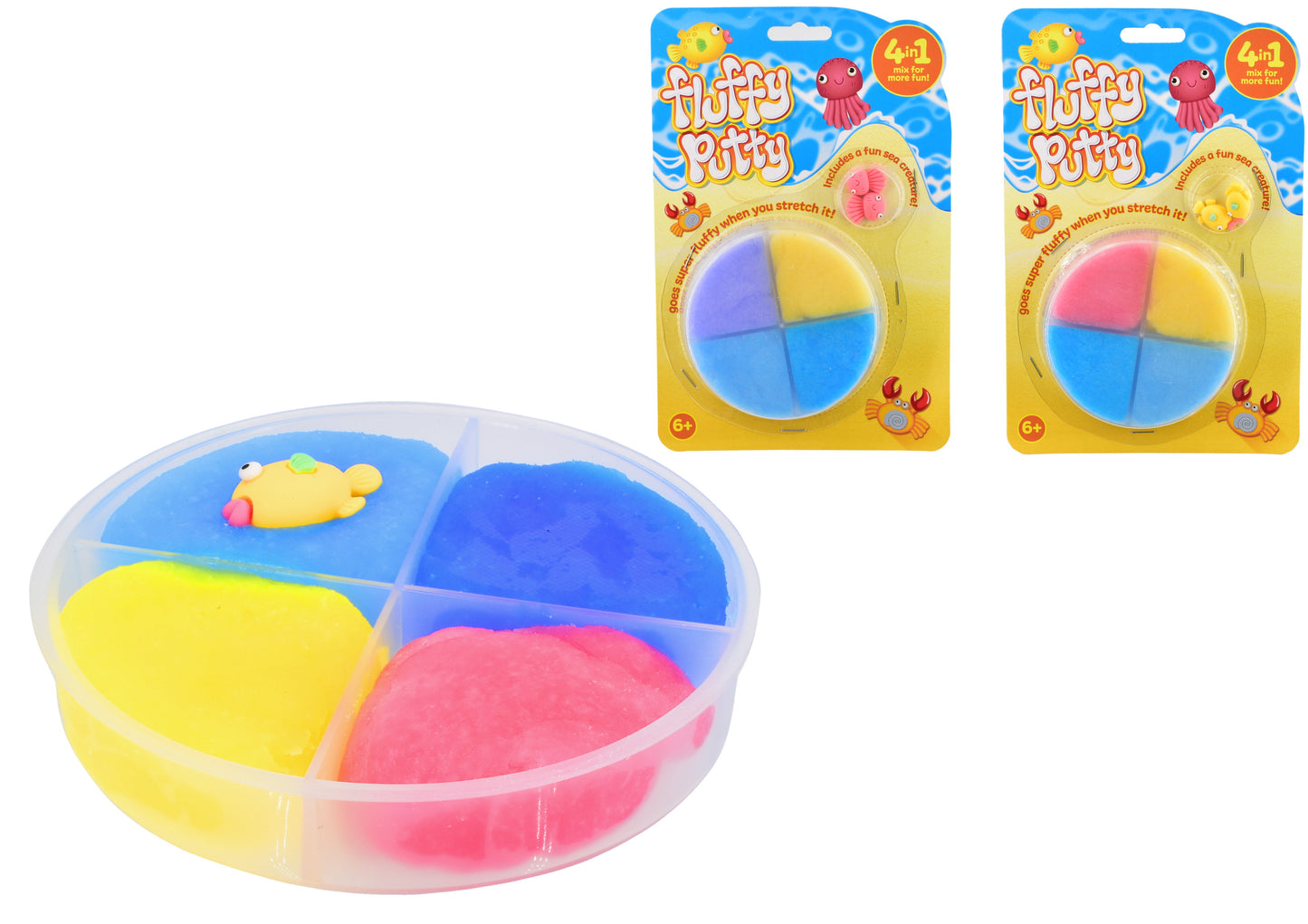 Soft & Fluffy Putty 100g: Premium Blistercard Packaging
