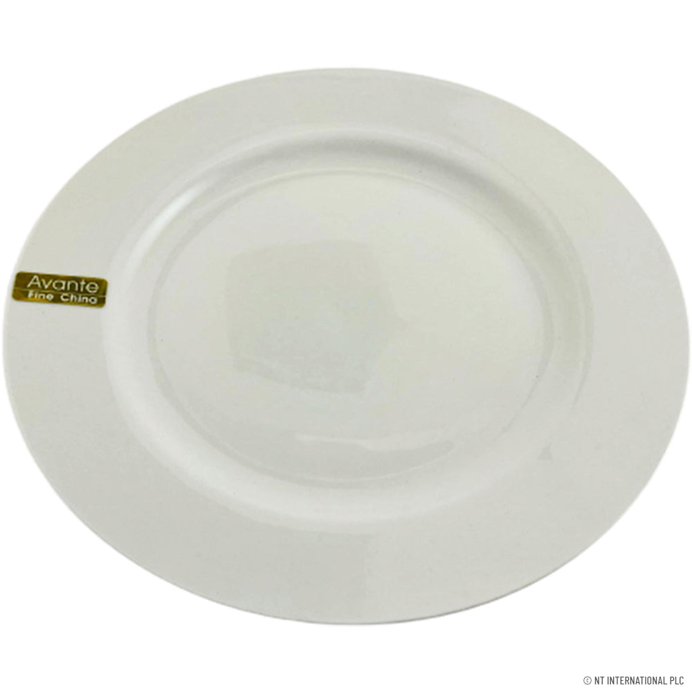 Améliorez votre expérience culinaire avec notre assiette plate en porcelaine tendre (New Bone China) de 223 cm (9") – Élégante et Durable